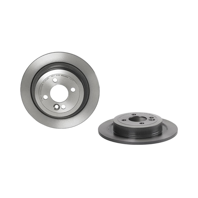 Remschijven Achteras Brembo Premium