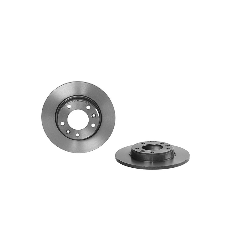 Remschijven Achteras Brembo Premium
