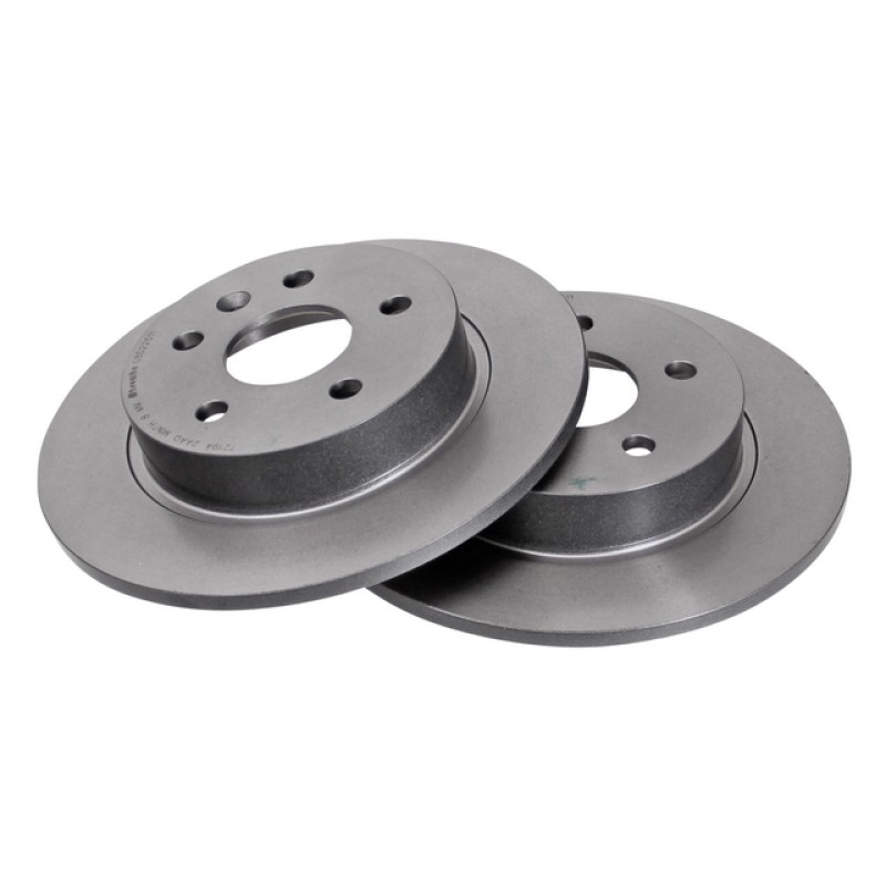 Remschijven Achteras Brembo Premium