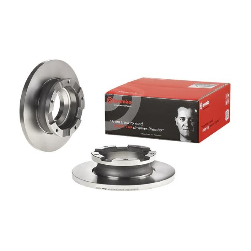 Remschijven Achteras links, Achteras rechts Brembo Premium