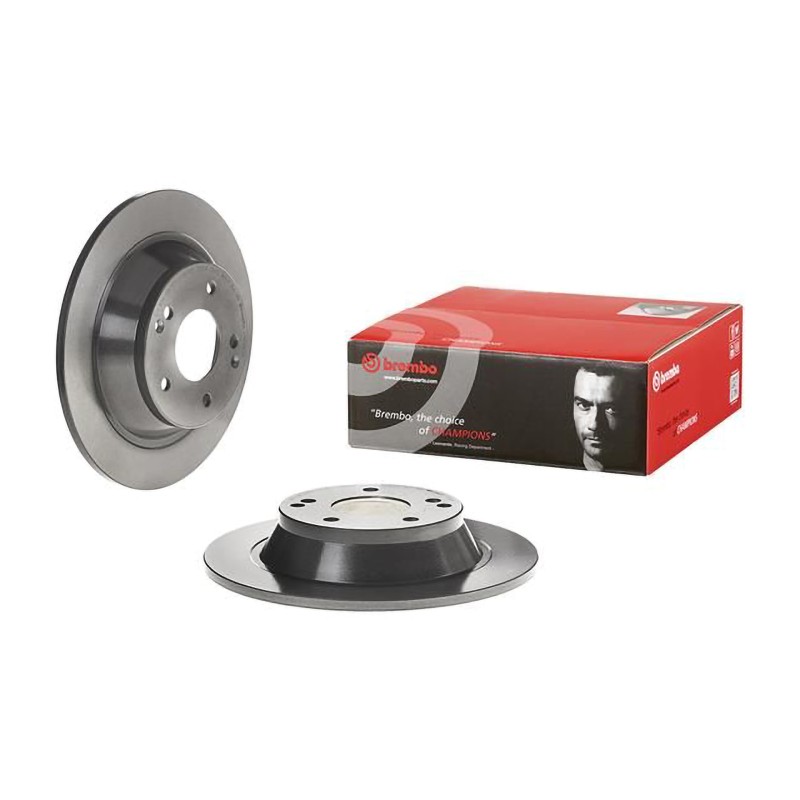 Remschijven Achteras Brembo Premium