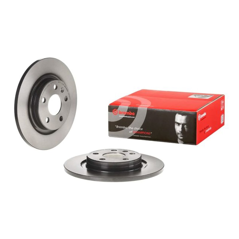 Remschijven Achteras Brembo Premium