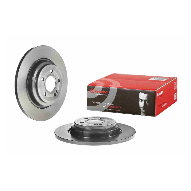 Remschijven Achteras Brembo Premium