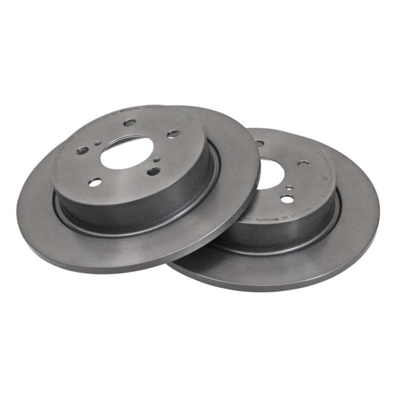 Remschijven Achteras Brembo Premium