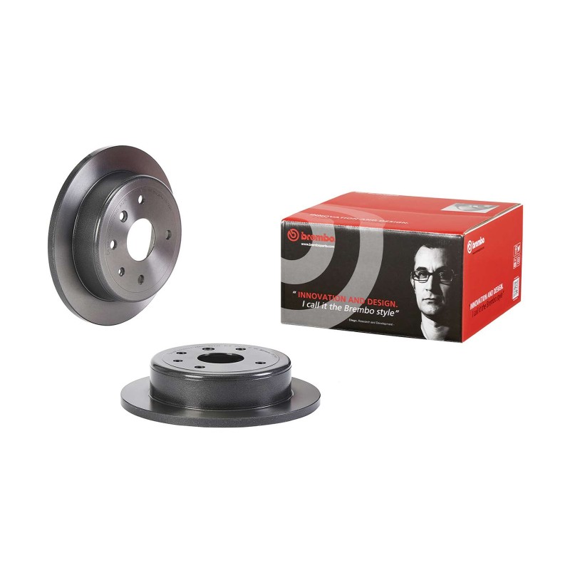 Remschijven Achteras Brembo Premium