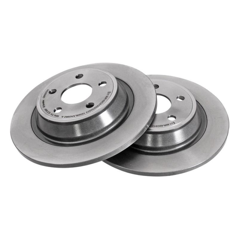 Remschijven Achteras Brembo Premium