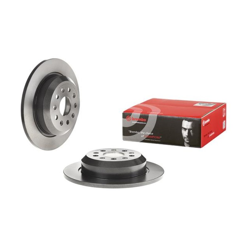 Remschijven Achteras Brembo Premium