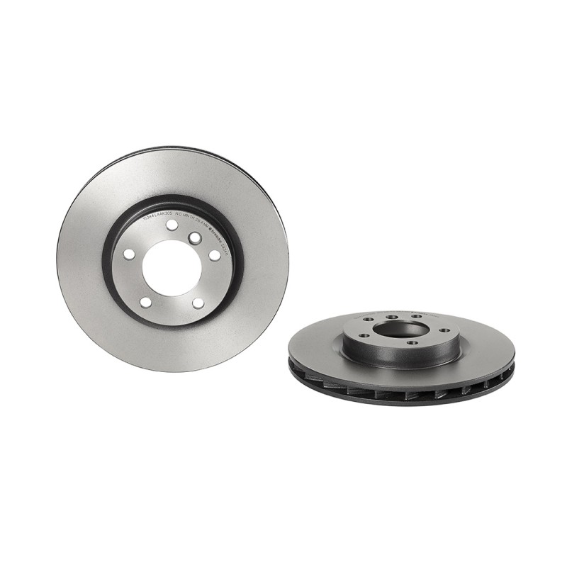 Remschijf Vooras, Vooras links Brembo Premium