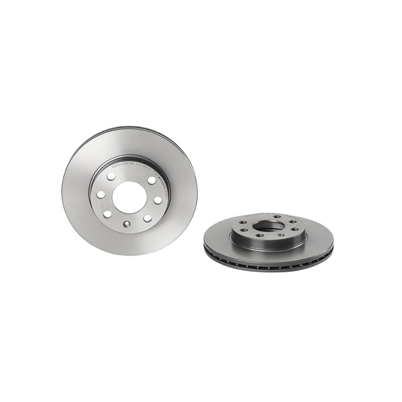 Remschijven Vooras Brembo Premium