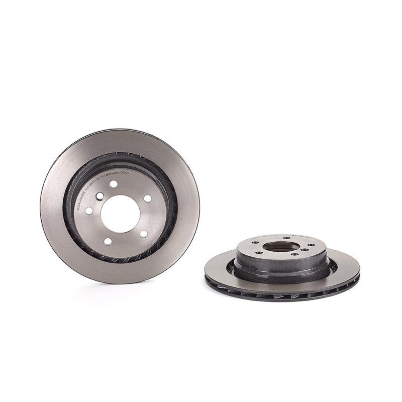 Remschijf Achteras, Achteras links Brembo Premium