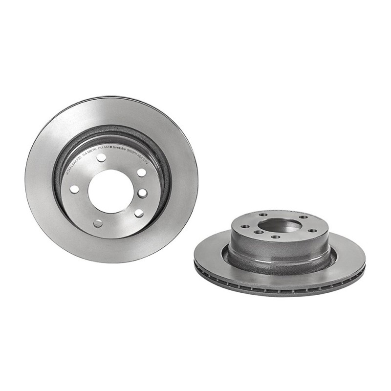 Remschijven Achteras Brembo Premium