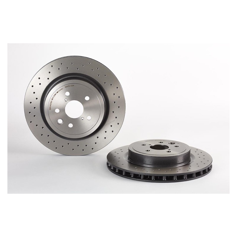 Remschijven Achteras Brembo Premium