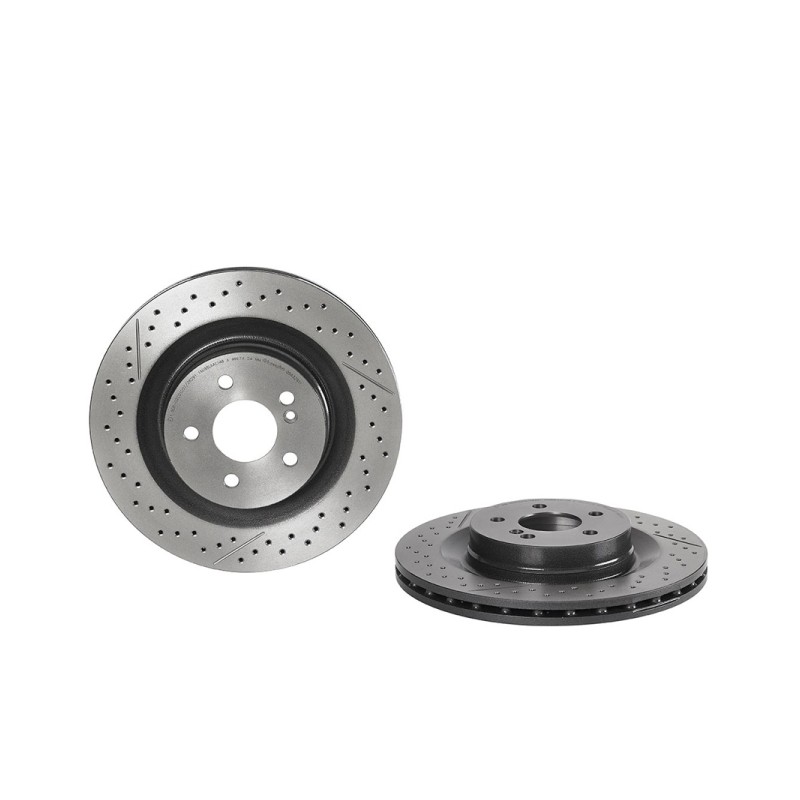 Remschijven Achteras Brembo Premium