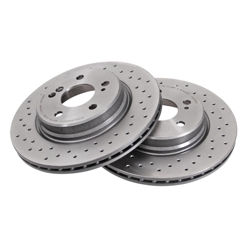 Remschijven Achteras Brembo Premium