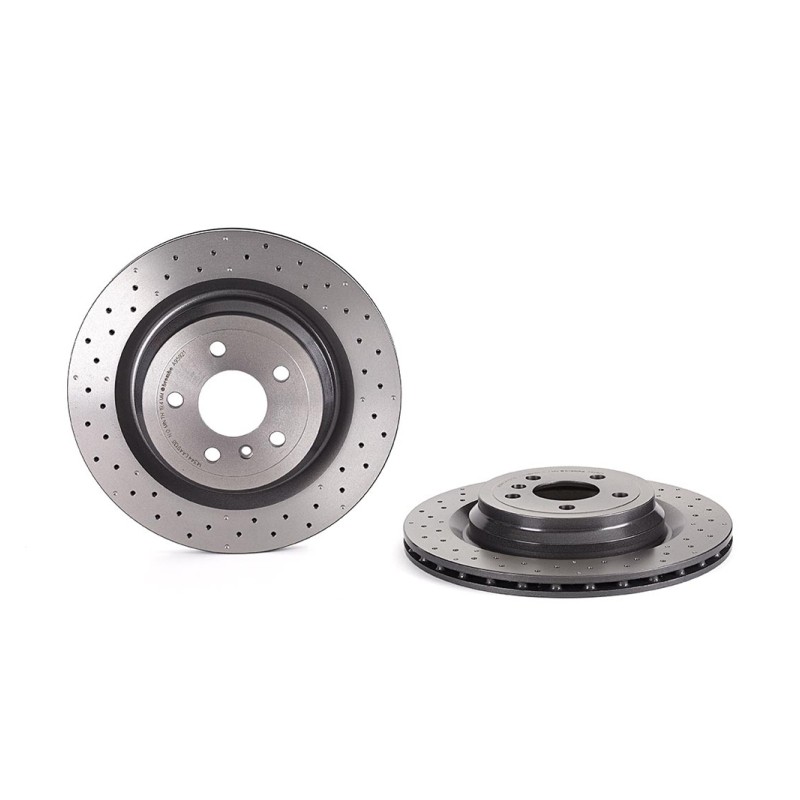 Remschijven Achteras Brembo Premium