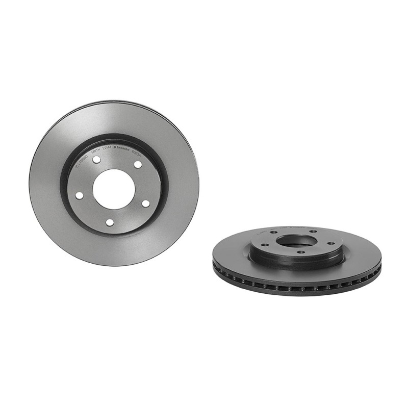 Remschijven Vooras Brembo Premium