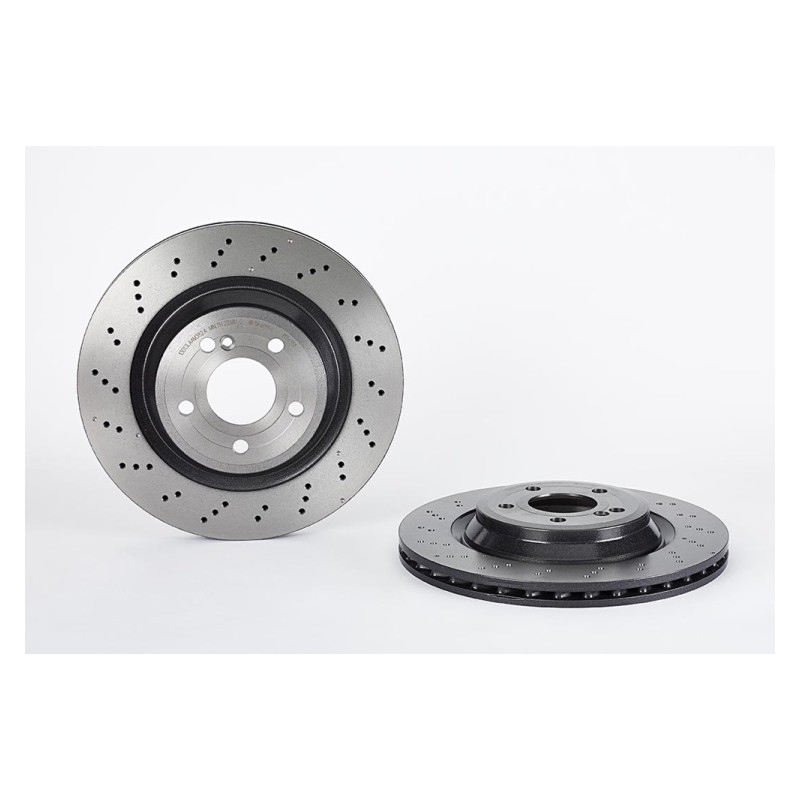 Remschijven Achteras Brembo Premium