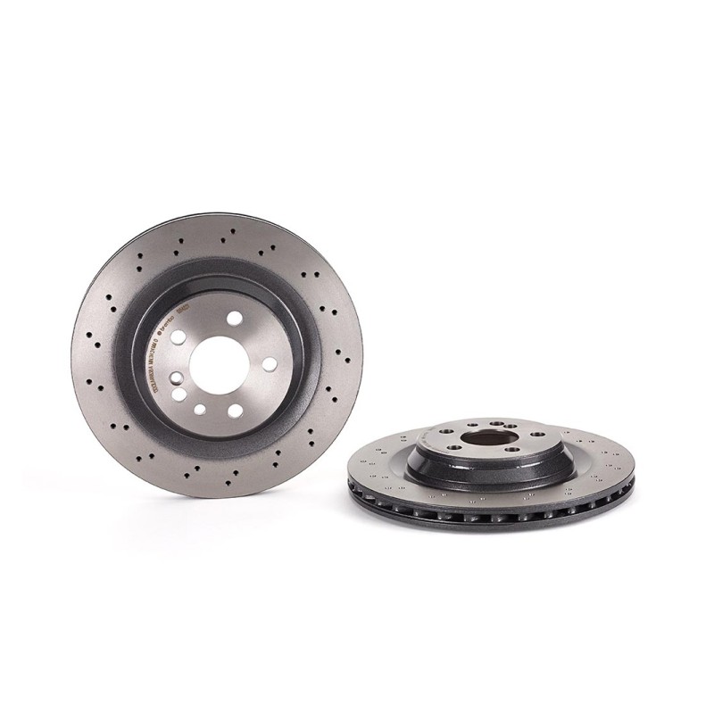 Remschijven Achteras Brembo Premium