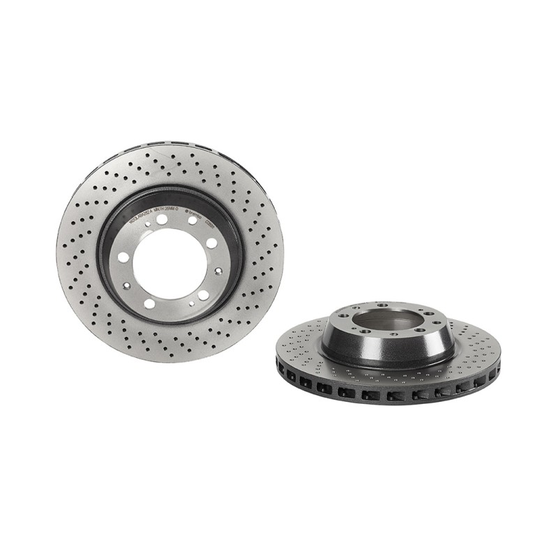 Remschijf Achteras rechts Brembo Premium
