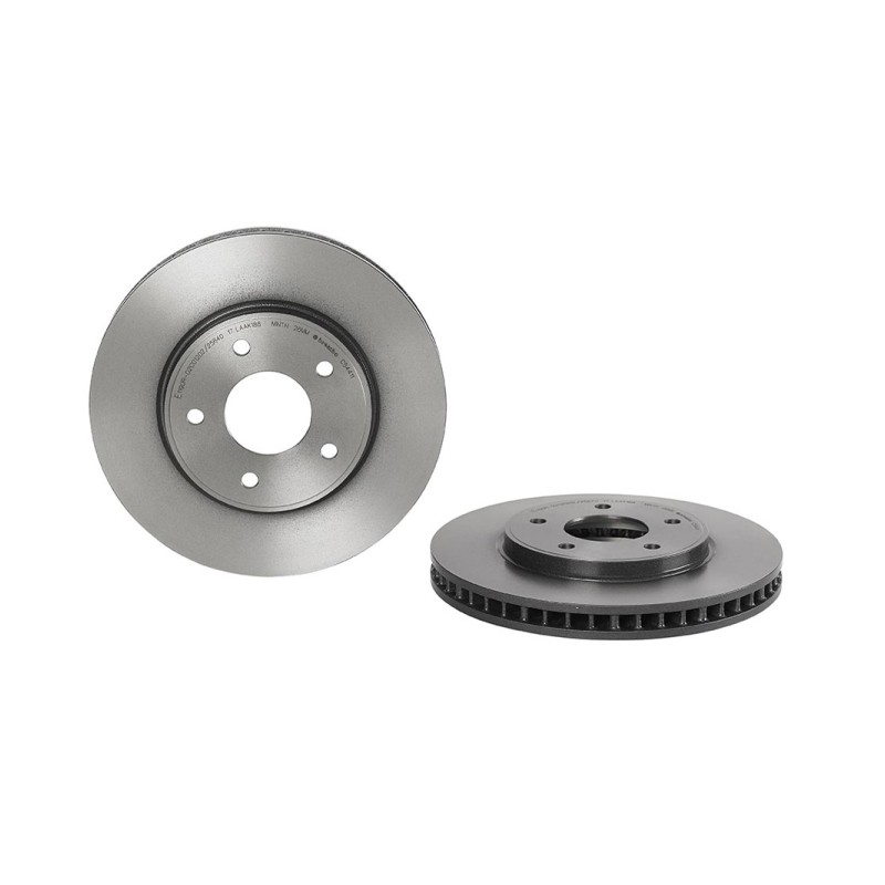 Remschijven Vooras Brembo Premium