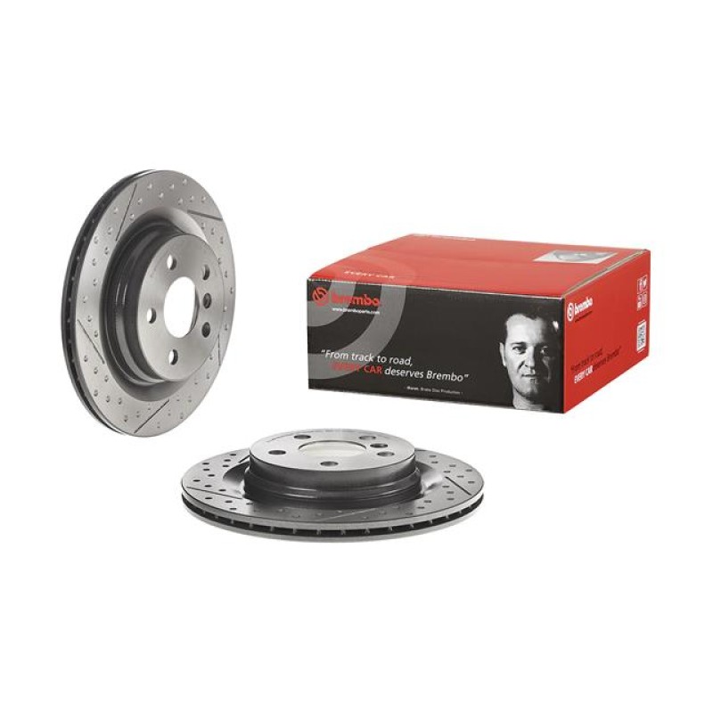 Remschijven Achteras links, Achteras rechts Brembo Premium