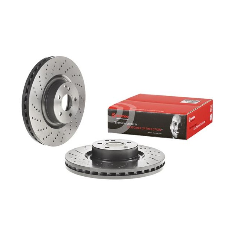 Remschijven Vooras Brembo Premium