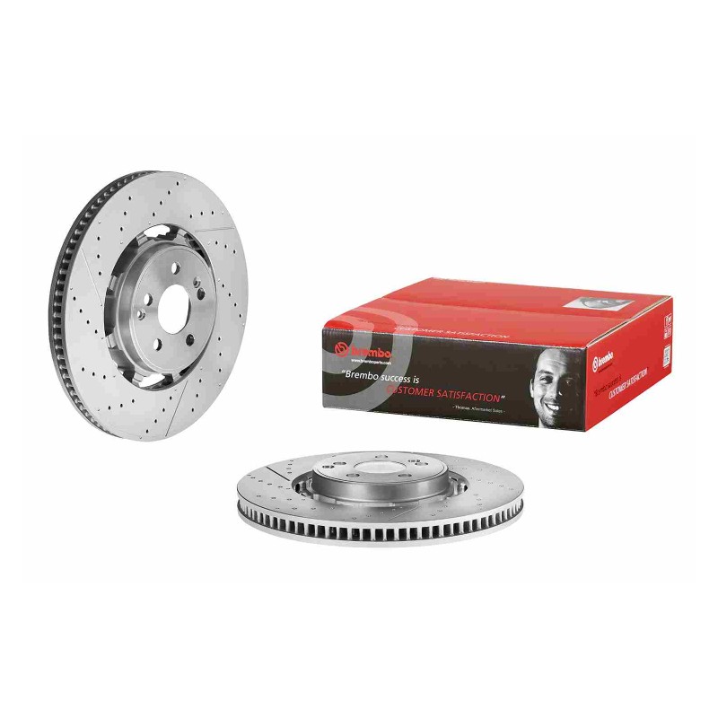Remschijven Achteras Brembo Premium