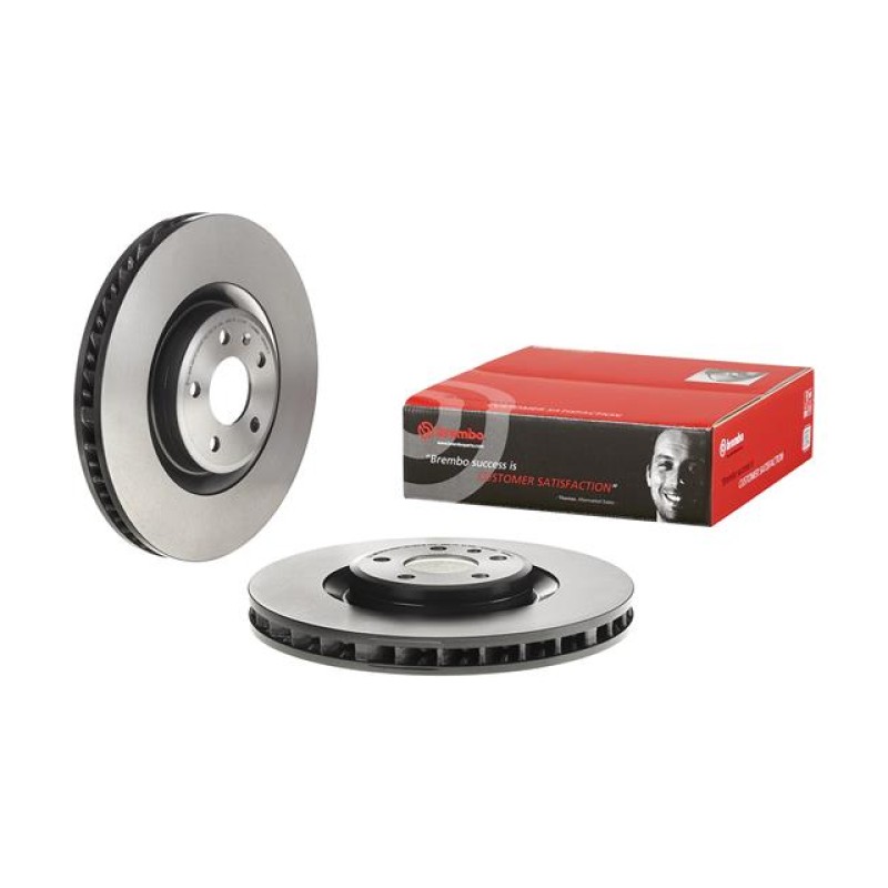 Remschijf Vooras links Brembo Premium