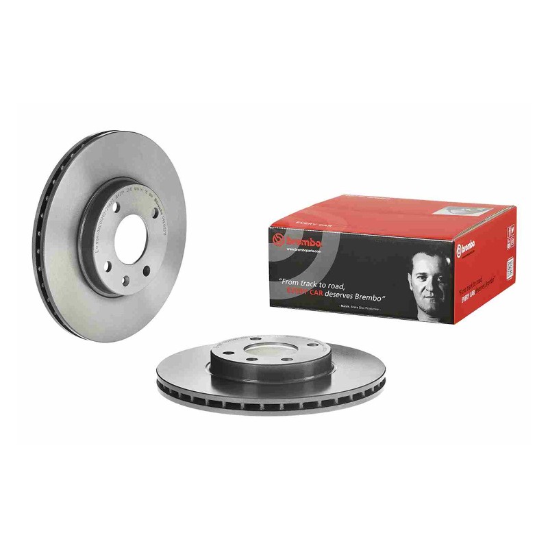 Remschijven Vooras Brembo Premium