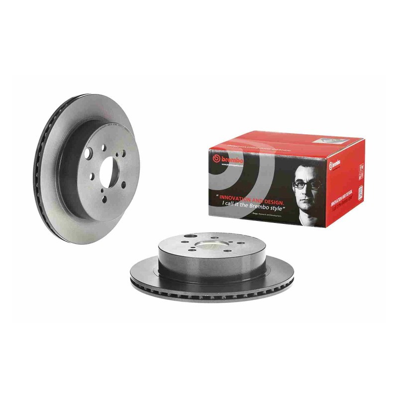 Remschijven Achteras Brembo Premium