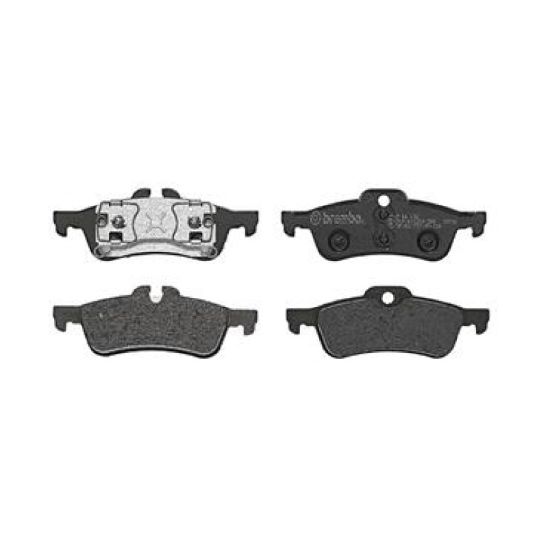Remblokkenset Achteras Brembo premium