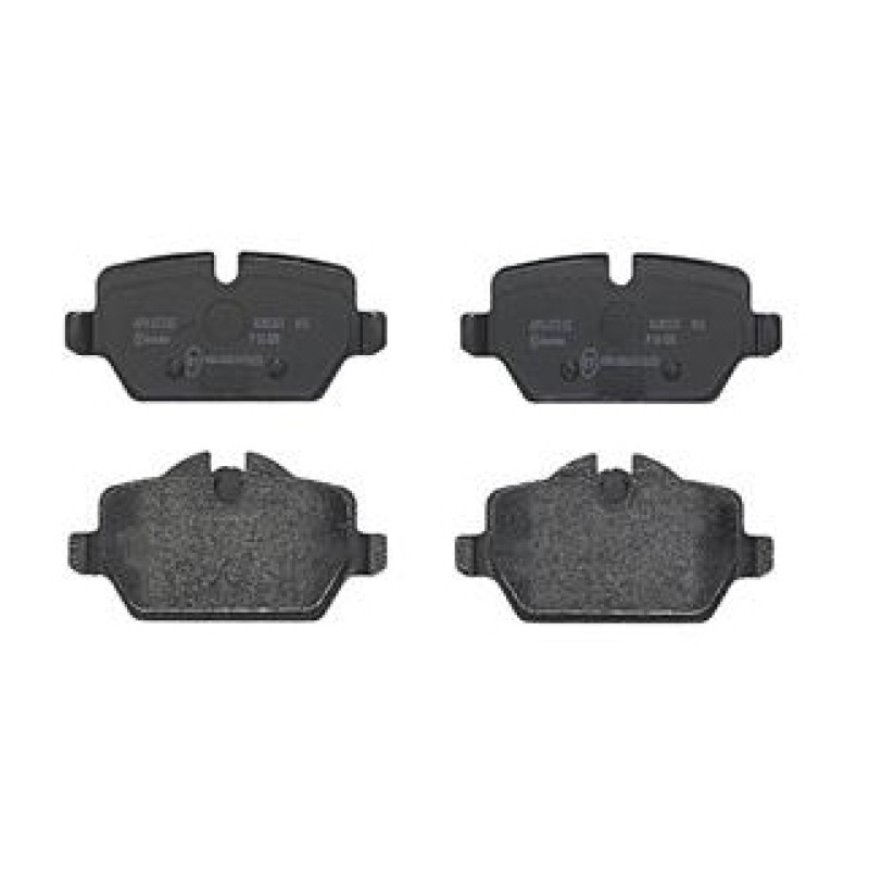 Remblokkenset Achteras Brembo premium