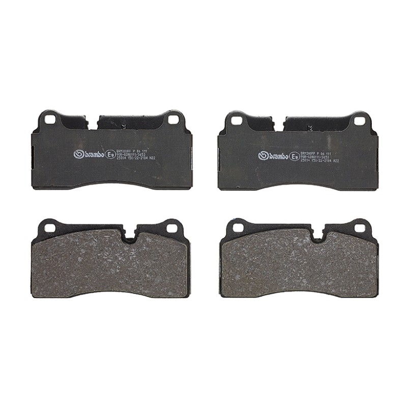 Remblokkenset Achteras Brembo premium