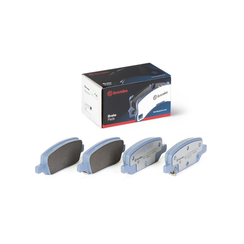Remblokkenset Achteras Brembo premium