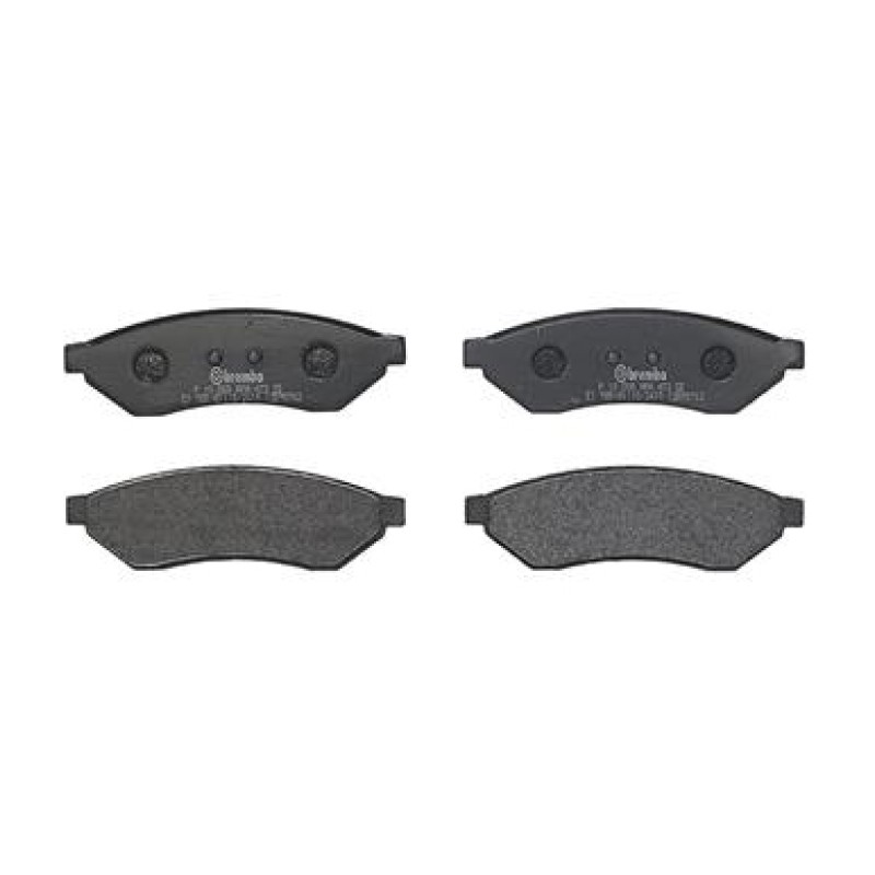 Remblokkenset Achteras Brembo premium