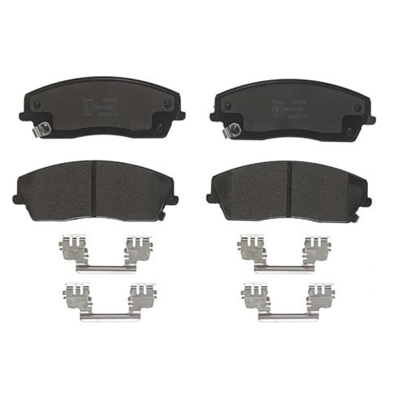 Remblokkenset Vooras Brembo premium