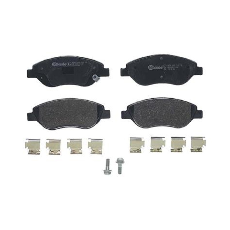 Remblokkenset Vooras Brembo premium