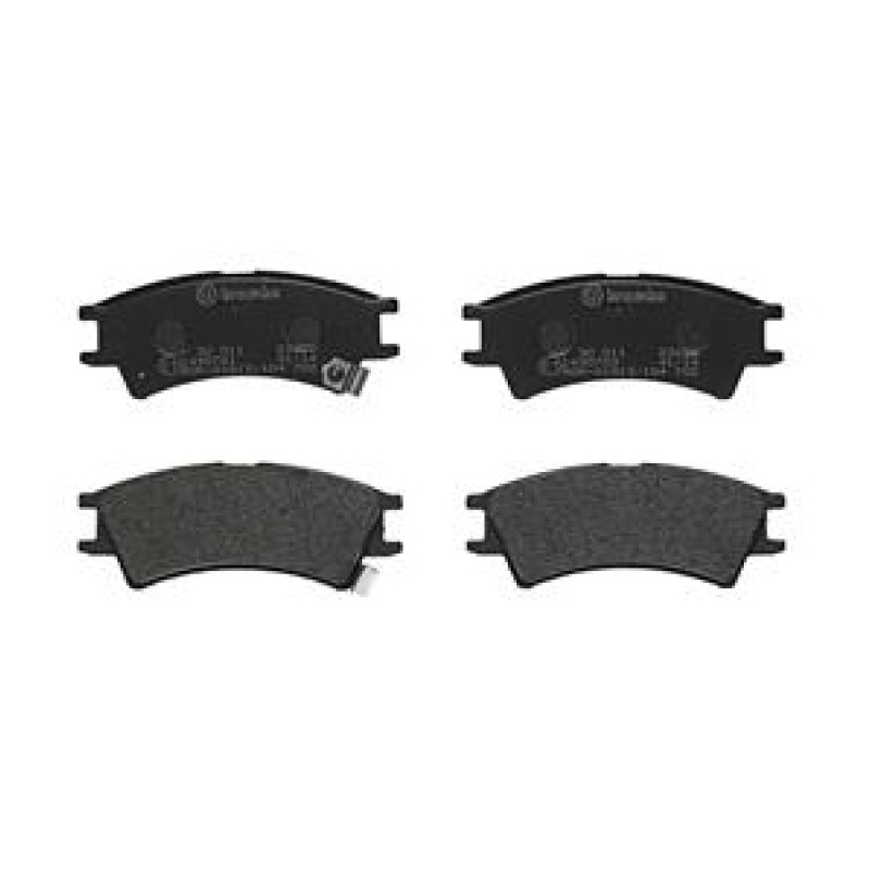 Remblokkenset Vooras Brembo premium