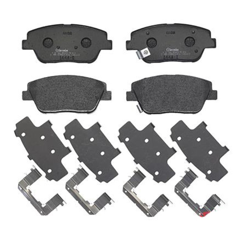 Remblokkenset Vooras Brembo premium