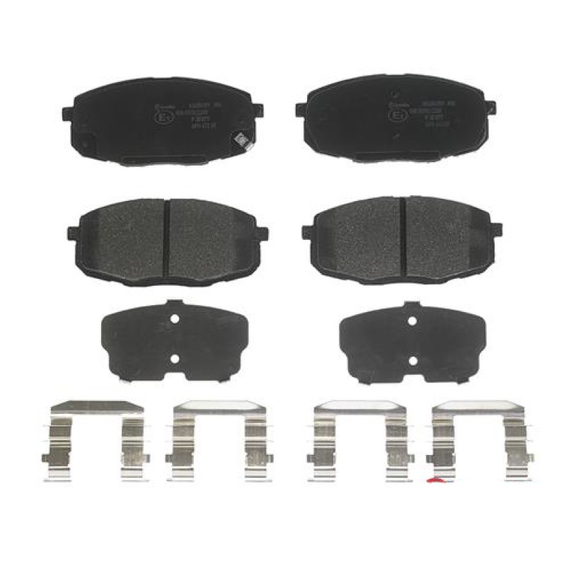 Remblokkenset Vooras Brembo premium