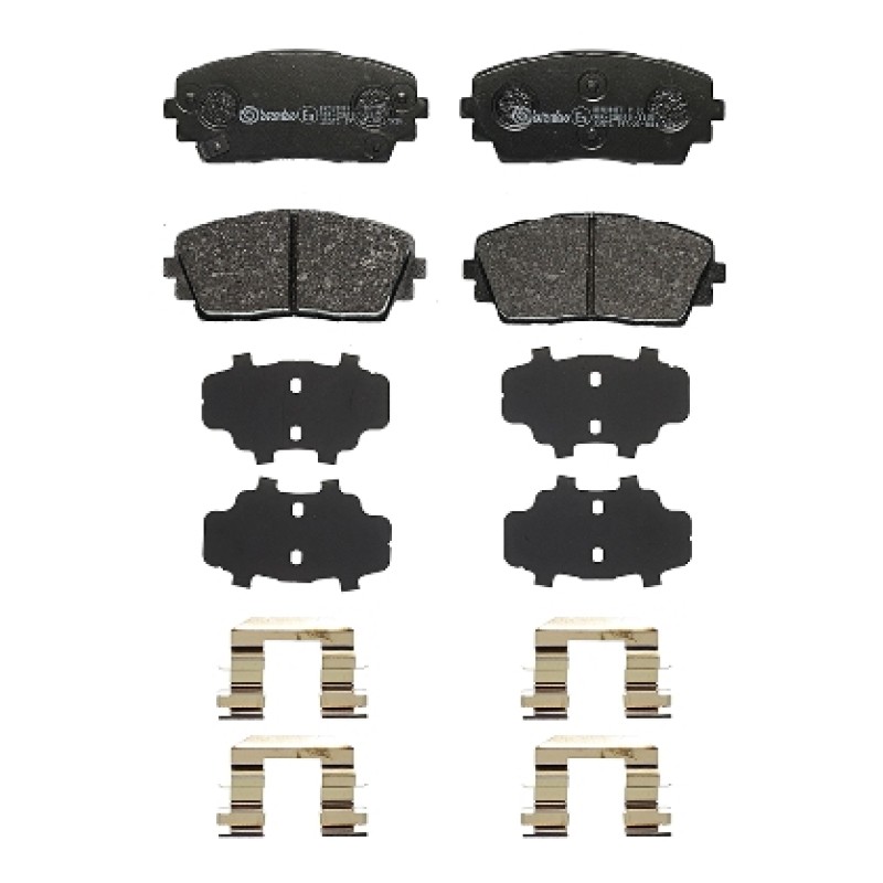 Remblokkenset Vooras Brembo premium