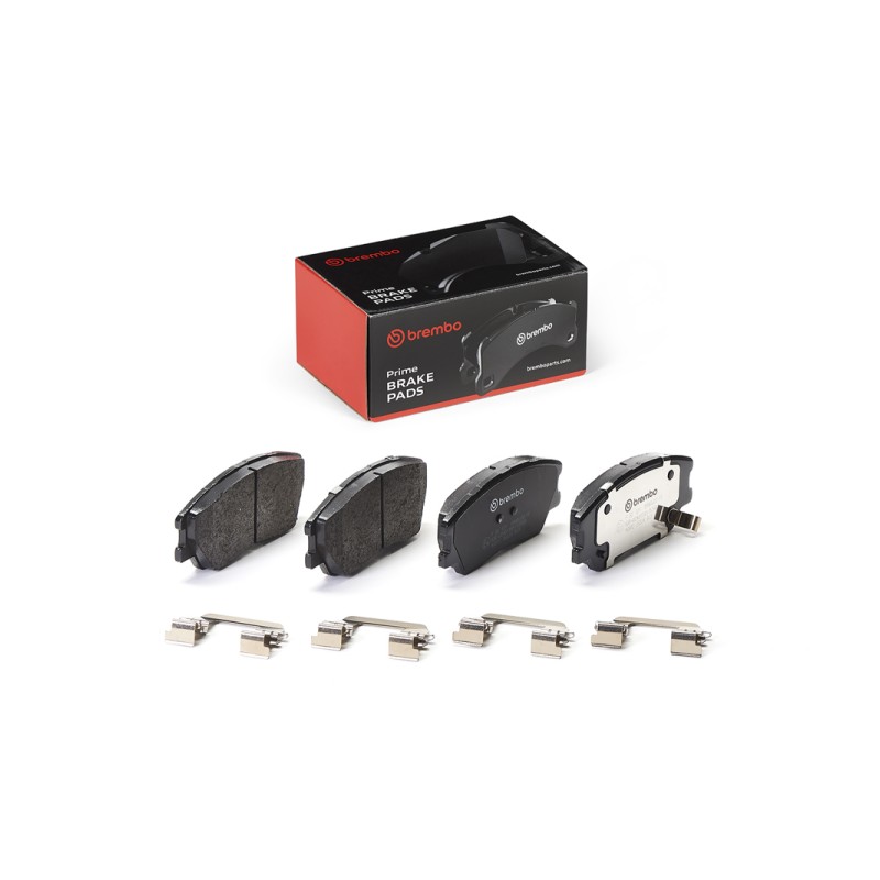 Remblokkenset Vooras Brembo premium