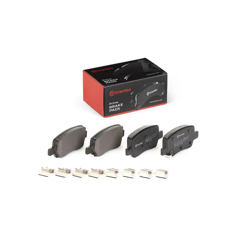 Remblokkenset Achteras Brembo premium