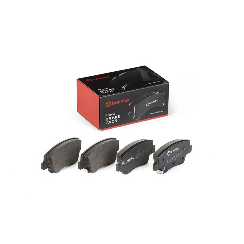 Remblokkenset Achteras Brembo premium
