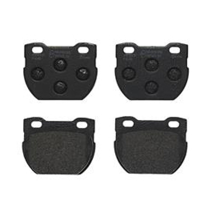 Remblokkenset Achteras Brembo premium