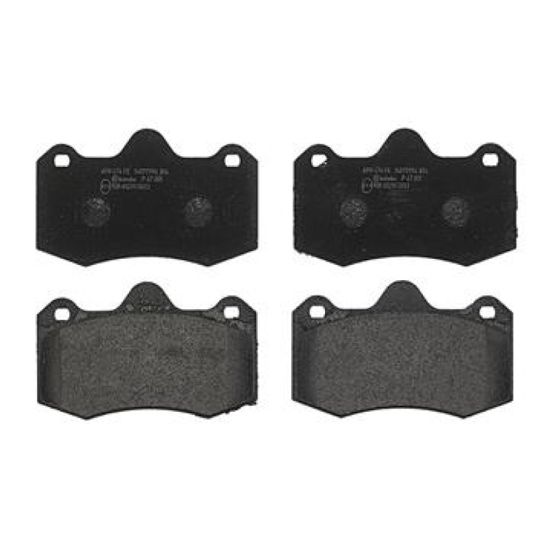 Remblokkenset Vooras Brembo premium