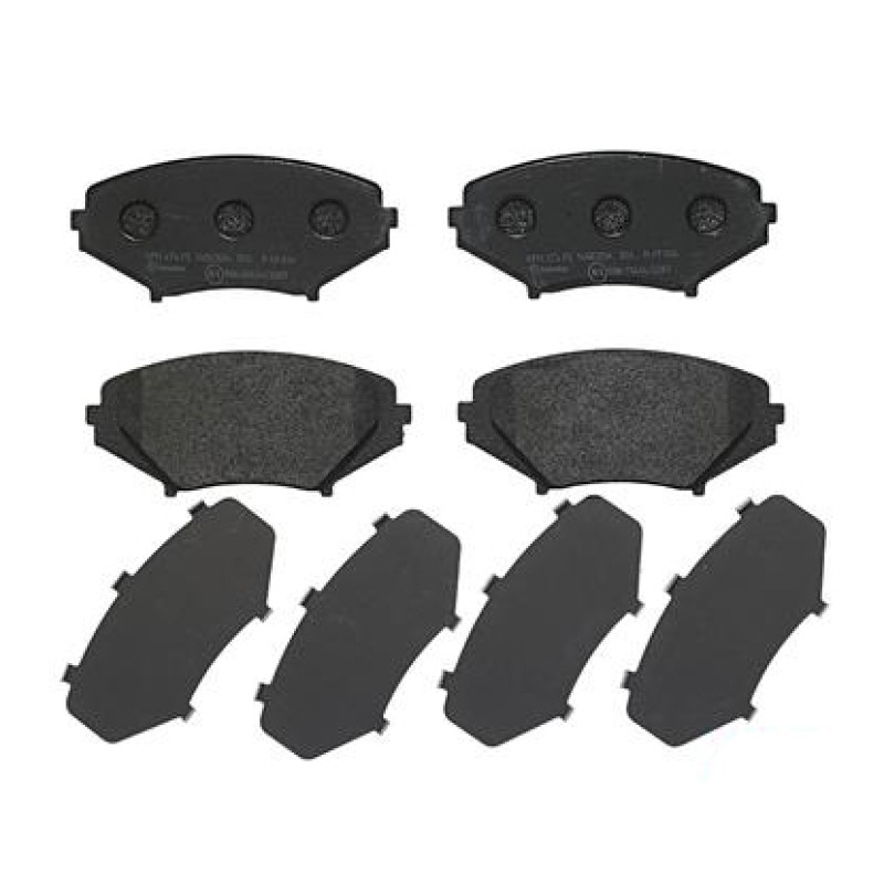 Remblokkenset Vooras Brembo premium