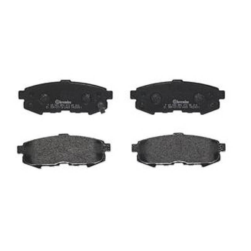 Remblokkenset Achteras Brembo premium