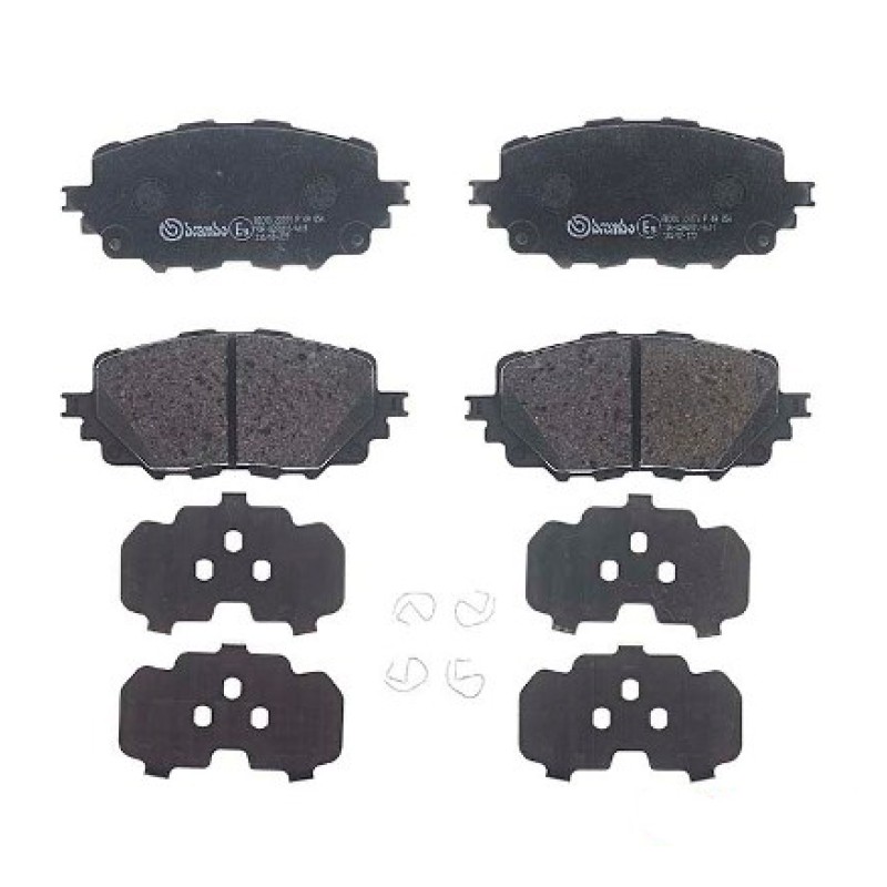 Remblokkenset Vooras Brembo premium