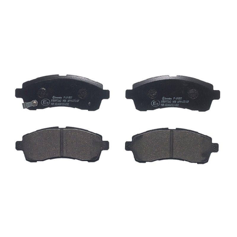 Remblokkenset Vooras Brembo premium